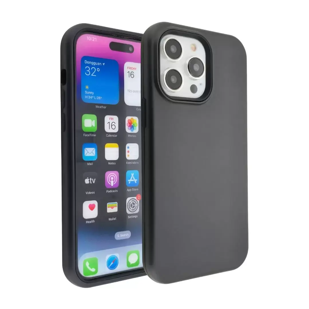 iPhone 15 Pro/iPhone 14 Pro 3in1 Case Black